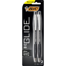 Bic BIC VCGP21BK Glide - Medium Pen Point - 1 Mm Pen Point Size - Refi