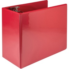 Samsill SAM 16423 Nonstick 6 Locking D-ring View Binder - 6 Binder Cap