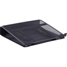 Lorell LLR 80620 Mesh Laptop Stand - 3.5 Height X 13 Width X 11.5 Dept