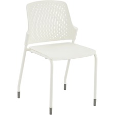 Safco SAF 4287WH Safco Next Stack Chair - White Polypropylene Seat - W