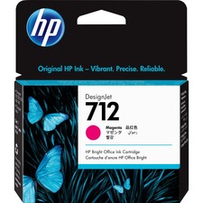 Original Hp HEW 3ED68A Hp 712 Ink Cartridge - Magenta - Inkjet - 1  Pa