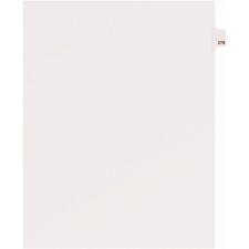 Avery AVE 82494 Averyreg; Side Tab Individual Legal Dividers - 25 X Di