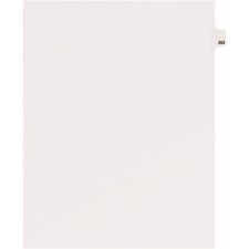 Avery AVE 82469 Averyreg; Side Tab Individual Legal Dividers - 25 X Di