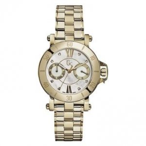 Guess X74111L1S Yellow Gold Stainless Steel White Mother Of Pearl Wome