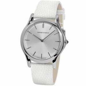 Emporio ARS2009 Swiss Made Unisex Classic Stainless Steel Watch W Whit