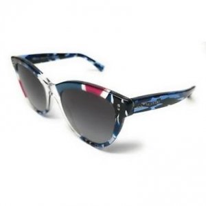 Valentino VA4005-5048/8G Va4005-50488g Blue Pink Marble Cat Eye Grey L