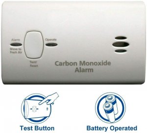 Kidde KN-COB-LP2 Battery Operated Carbon Monoxide Alarm Kn-cob-lp2