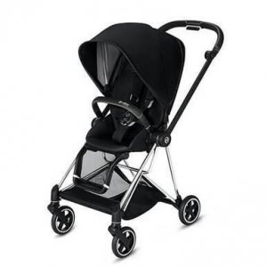 Cybex 519003545 Mios 3-in-1 Travel System Chrome With Black Details Ba