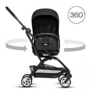 Cybex 520004441 Eeezy S Twist 2 Stroller - Deep Black