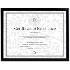 Nielsen DAX N17000NTP Dax Burns Group U-channel Certificate Frame - Ho