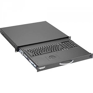 Black RM418-R5 Rackmount Keybd Wtrackbal