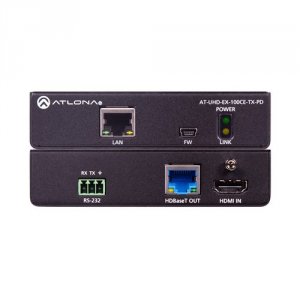 Atlona AT-UHD-EX-100CE-TX-PD 4kuhd Hdmi Over Hdbaset Transmitter At-uh