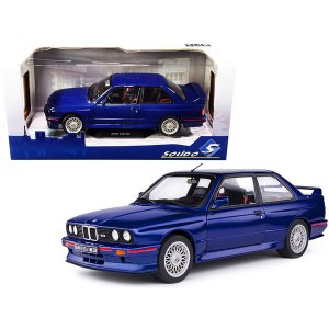 Solido S1801509 1990 Bmw E30 M3 Mauritius Blue Metallic 118 Diecast Mo