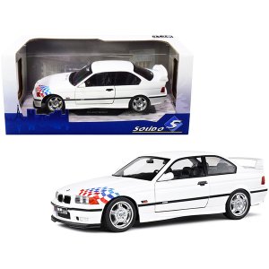 Solido S1803903 Bmw E36 M3 Coupe Lightweight White With Graphics 118 D