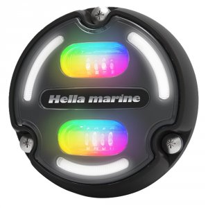 Hella 016148-001 A2 Rgb Underwater Light - 3000 Lumens - Black Housing