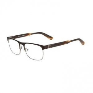 Glop CK-8009-223 Calvin Klein Ck-8009-223 Brown Square Men's Metal Eye