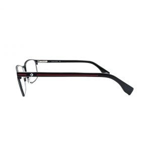 Glop A228 Converse  Black Square Men's Metal Eyeglasses