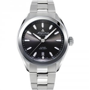 Brav AL240GS4E6B Alpina Men's  'alpiner' Grey Dial Stainless Steel Swi