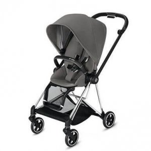 Cybex 519003549 Mios 3-in-1 Travel System Chrome With Black Details Ba