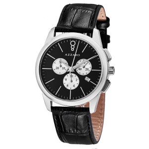 Brav AZ2040.13BB.000 Azzaro Men's Az2040.13bb.000 'legend' Black Dial 