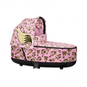 Cybex 518001299 Jeremy Scott Cherubs Priam Lux Carry Cot – Pink