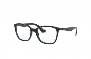 Glop RB7066-2000 Ray-ban Rb7066-2000 Unisex Gloss Black Square 52mm Le