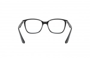 Glop RB7066-2000 Ray-ban Rb7066-2000 Unisex Gloss Black Square 52mm Le