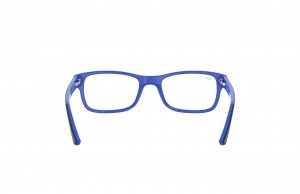 Glop RB5268-5179 Ray-ban Rb5268-5179 Gloss Black With Blue Interior Sq