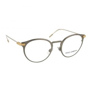 Glop DG1318-1332 Dolce  Gabbana Dg1318-1332 Brushed Dark Gunmetal Roun