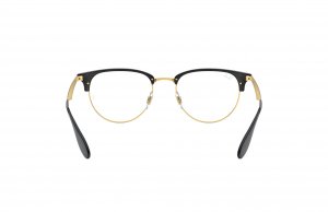 Glop RB6396-5784 Ray-ban Rb6396-5784 Polished Black With Gold Round 53