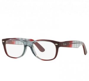 Glop RB5184-5517 Ray-ban Rb5184-5517 New Wayfarer Women's Red Fade  Gr