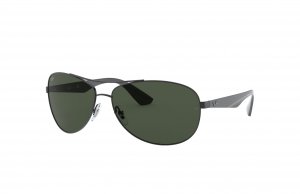 Glop RB3526-006/71 Ray-ban Rb3526-00671 Men Matte Black Pilot Green Le