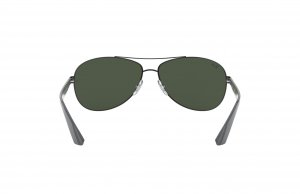 Glop RB3526-006/71 Ray-ban Rb3526-00671 Men Matte Black Pilot Green Le