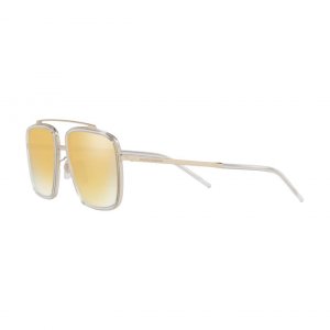 Glop DG2220-488/7P Dolce  Gabbana Dg2220-4887p Pale Gold Crystal Squar