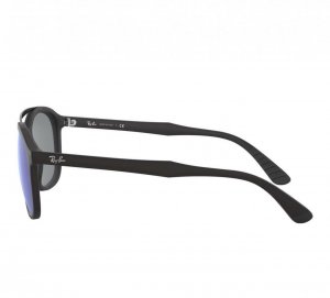 Glop RB4290-601S55 Ray-ban Rb4290-601s55 Black Square Blue Mirror Lens