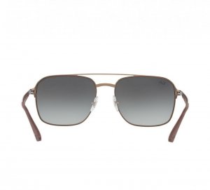 Glop RB3570-121/11 Ray-ban Rb3570-12111 Active Brown Square Grey Gradi