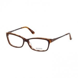 Glop GU-2635-050 Guess Gu-2635-050 Dark Brown Rectangular Women's Acet