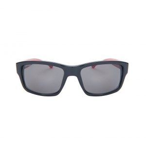 Glop SCO080Q Converse  Black Red Rectangular Black Lens Men's Sunglass