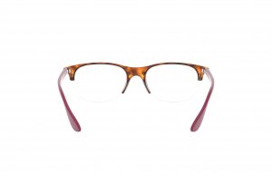 Glop RB4419-5889 Ray-ban Rb4419-5889 Rubber Red Havana Square Optical 