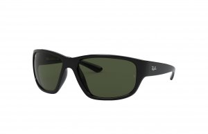 Glop RB4300-601/31 Ray-ban Rb4300-60131 Unisex Gloss Black Square Gree