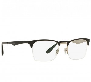 Glop RB6360-2861 Ray-ban Rb6360-2861 Black Gunmetal Square Frame Metal