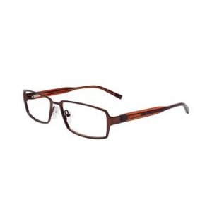 Glop Q026 Converse  Brown Rectangular Men's Metal Eyeglasses