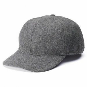 Apt apt9cap_SM By Totes Men's Wool Blend Charcoal Grey Winter Baseball