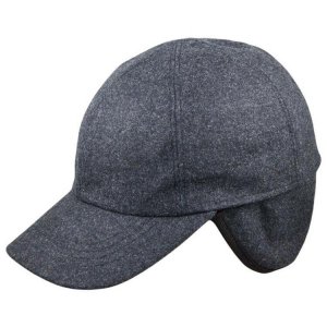 Apt apt9cap_SM By Totes Men's Wool Blend Charcoal Grey Winter Baseball