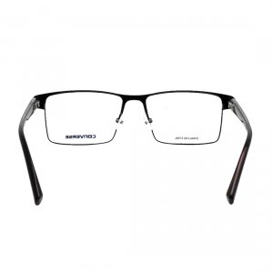 Glop A224 Converse  Black Square Men's Metal Eyeglasses