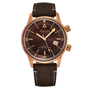 Brav AL525BR4H4 Alpina Men's  'seastrong' Diver Heritage Brown Dial Br