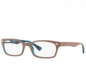 Glop RB5150-5715 Ray-ban Rb5150 5715 Light Brown Rectangular Women's A