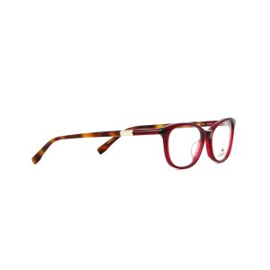 Glop L2830-604 Lacoste L2830-604 Burgundy Square Women's Acetate Eyegl