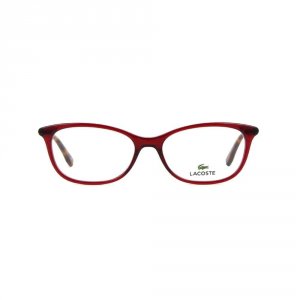 Glop L2830-604 Lacoste L2830-604 Burgundy Square Women's Acetate Eyegl