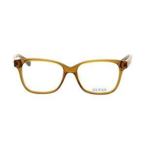 Glop GU-2506-047 Guess Gu-2506-047 Light Brown Square Women's Acetate 